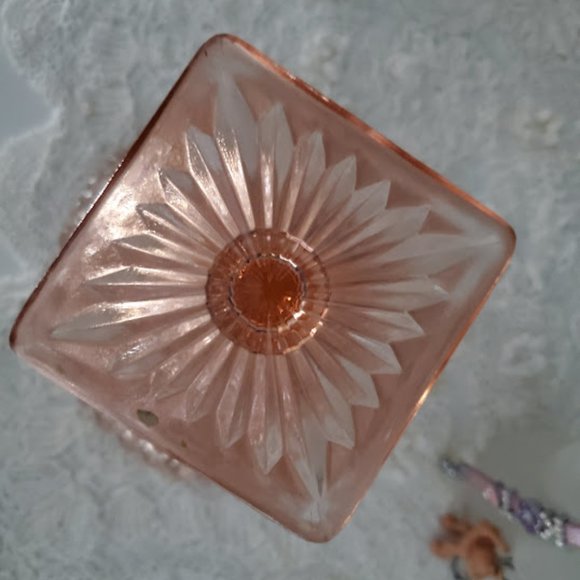 Vintage Pink Candy Dish - Picture 4 of 7